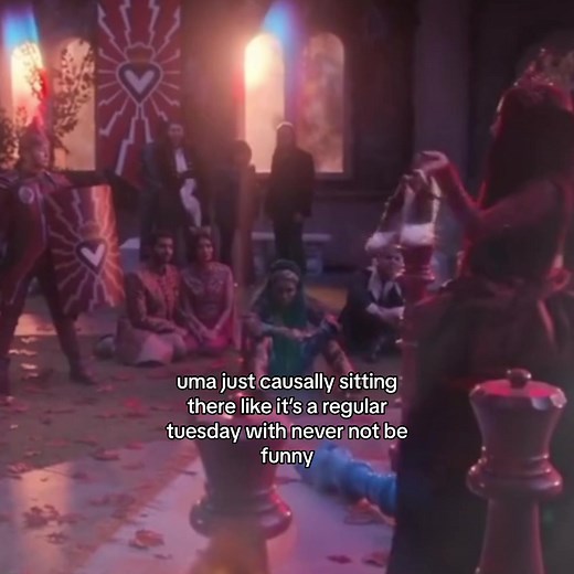 shes so done with the bs 😭 #descendants #chinaannemcclain #fyp #descendantsedit #riseofred #descendants2 #queenofhearts #kyliecantrall