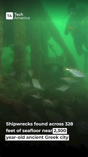 Ancient Shipwrecks Found Near Greek City