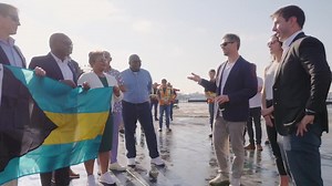 10K views · 421 reactions | Today’s mission is the first time Falcon 9 will land on a droneship off the coast of The Bahamas! | SpaceX | Facebook