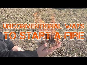 How to Start a Fire Without Matches and Lighters