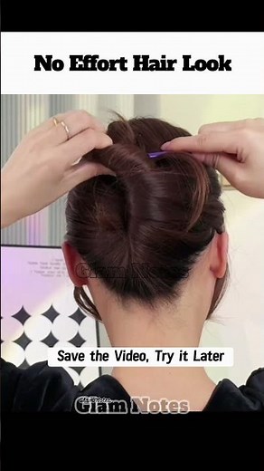 Pencil Bun Hairstyle Tutorial | Easy Messy Updo with a Pencil for Medium & Long Hair #PencilBun