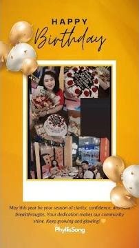 Virtual Dream Team December Celebrants #shorts