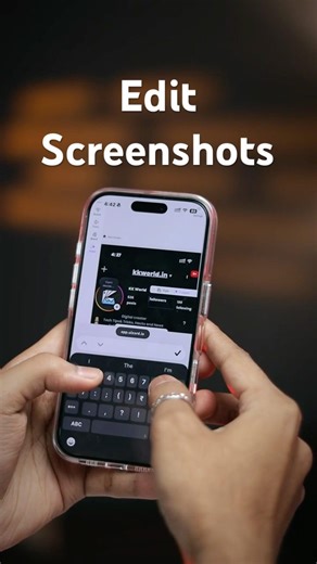 How to Edit screenshot text free without watermark on mobile🔥 #tricks #trendingshorts