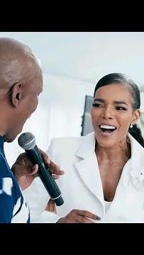 Teboho Moloi and Connie Ferguson singing together at Shona Ferguson's tombstone unveiling❤️❤️❤️