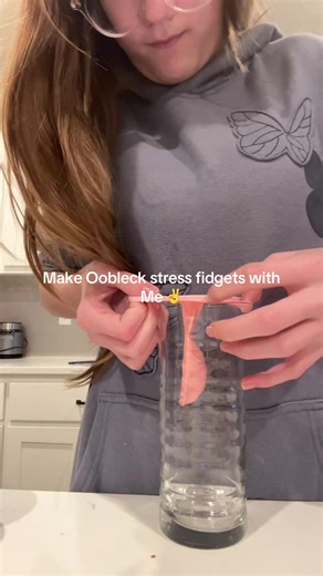 I love doing these sm #oobleck #blowup #goviral #fidget #tutorial | fidgets