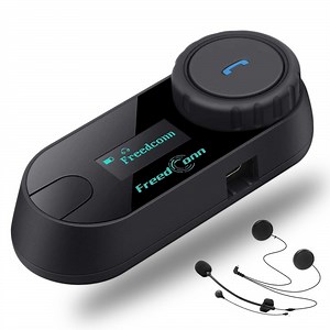 [Hot Item] Freedconn T-COM Sc Bluetooth Intercom Motorcycle Helmet Bluetooth Headset Intercom