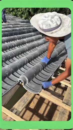 Roof installation process