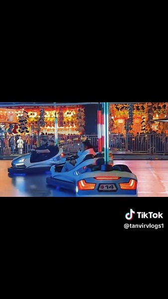 Fun Day at the Bumper Car Arena