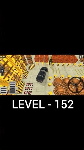 BEST GAMEVIDEO DRIVING SCHOOL GAME 🎯🎮 || ADVANCE CARPARKING GAMES || LEVEL 152 || #shorts #yt #viral