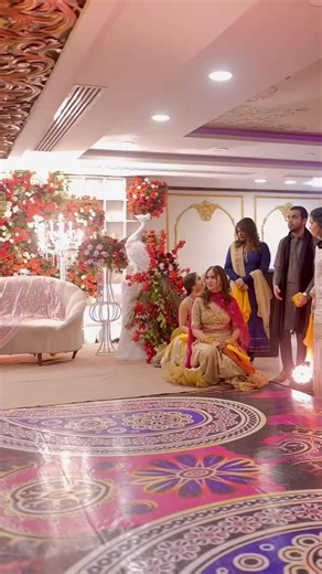 Stunning Mehndi Entry for Brides That Captivates All