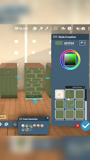 Paralives Build Tip: Change Materials
