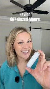 Revlon super lustrous lip shine 007 Glazed Mauve // Best Drugstore Makeup