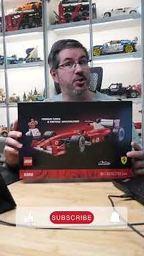 LEGO Icons Ferrari F2004 & Michael Schumacher Revealed - Full Review Coming Soon! #lego #ferrari