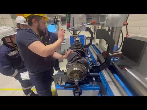 JP Balancing Machines for Crankshafts: High precision