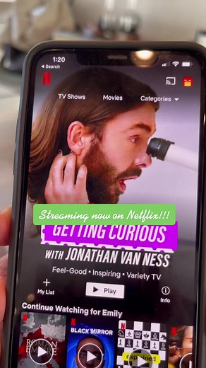 Watching Getting Curious on Netflix this weekend?