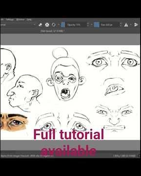Sketching in krita #sketches #art #sketchful #digitalart #pencil2d #pencilart #kritapainting #illust
