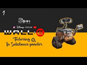 Creating Realistic Textures for Wall-E Robot in Substance Painter | Part 1 | #substance3dpainter