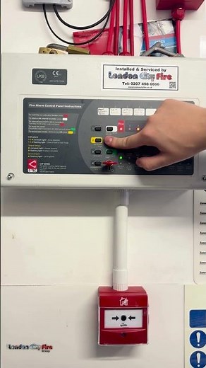 Routine testing - fire alarm test demo| #firealarm #firealarmtest
