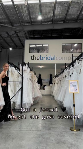 9.8K views · 221 reactions | Formal dress shopping ✨ visit our store and find your dream dress ✨ | The Bridal Company | Facebook
