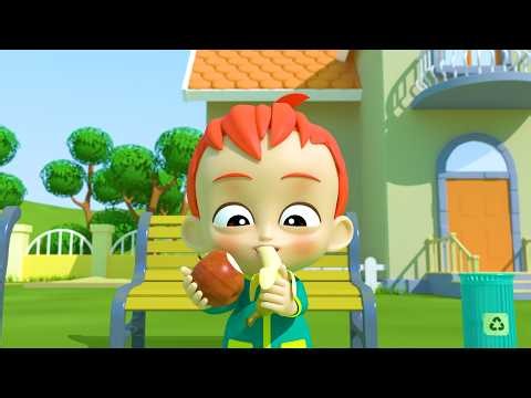 Apple and Banana 🍎🍌 | Fun Kids Song | Nursery Rhymes for Kids