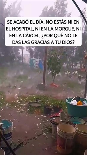 NO ESTÁS EN UN ATAÚD, NI EN UN HOSPITAL, NI TRAS LAS REJAS, ¿YA LE DISTE GRACIAS A DIOS POR ESO? #fe