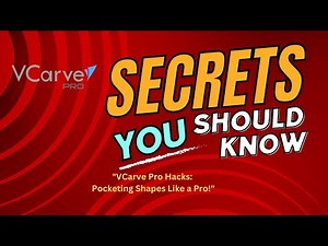 CNC Carving Secrets: Using Pocket Toolpath for Intricate Designs