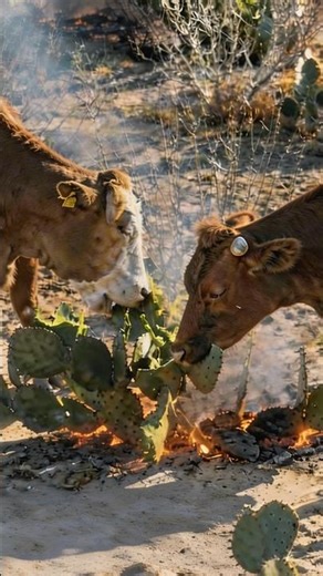 Why Do Ranchers Blowtorch Cacti?