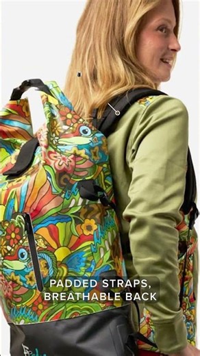 Waterproof Fishing Backpack | Fishe Dry Bag Review #fishing #fishe #fishewear