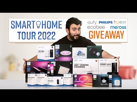 Modern Smart Home Tour by Newegg - Lights, Sensors, Security & More