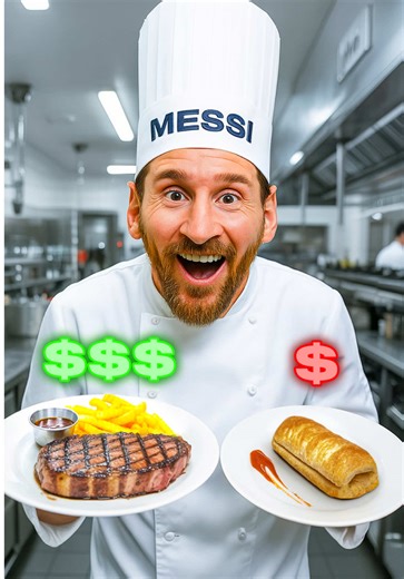 Cheapest vs Most Expensive Dish at Messi's Restaurant