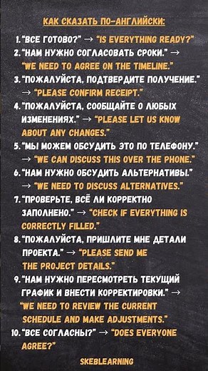 🗨️ Английский через фразы