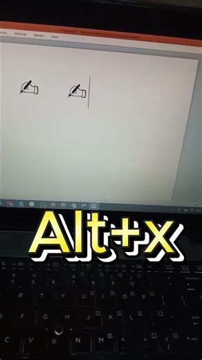 ✍️ How to Type Writing Hand Symbol in MS Word | Alt + X Shortcut Magic #Shorts #MSWord #tricks