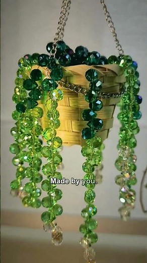 Wait… Those Are Beads? 🌿✨ | Classic Green Beaded Plant DIY Kit