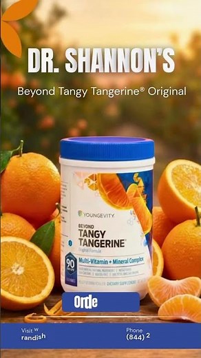 Boost Your Energy Daily with Beyond Tangy Tangerine 🍊