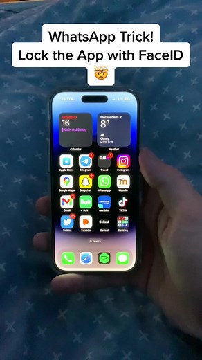 How to Lock WhatsApp with Face ID on iPhone