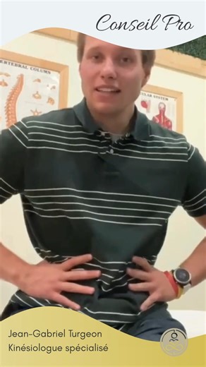 Conseils pro de la semaine - Le transverse, ton meilleur allié pour un tronc fort et stable ! Aujourd'hui c'est Jean-Gabriel qui nous parle du transverse. Tu entends souvent parler des abdos, mais connais-tu vraiment le transverse de l'adomen ? C'est le muscle le plus profond de ta sangle abdominale. Il entoure le tronc de façon naturelle ! 🔹 Son rôle principal : - Il agit comme un corset stabilisateur. -Il soutient la colonne vertébrale - Il protège les organes internes et maintient une bonne 