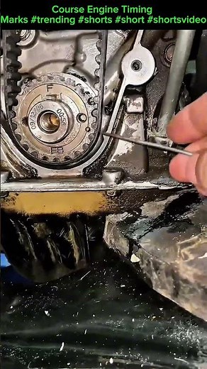 Course Engine Timing Marks Explained Simply #shortsvideo