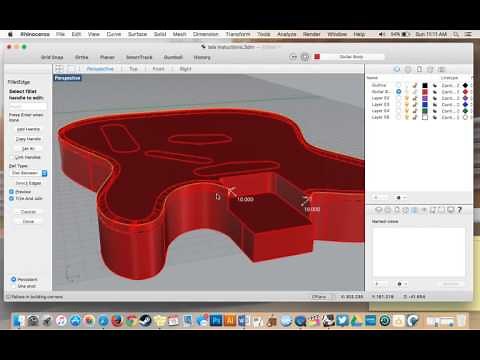 RHINO 5 - Filleting Edges pt.1