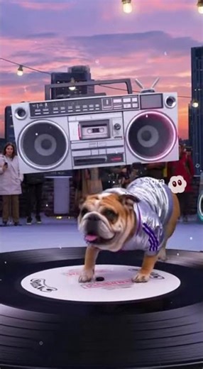 This Bulldog Breakdances Like a Pro!