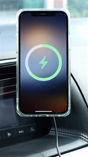 👀 Eyes on the road with hands-free charging. 🚗 ⚡ Anker Nano Magnetic Wireless Car Charger⚡ ✅ Speedy 15W Wireless Charging ✅ Adjustable 360º Rotation and 45º Tilt ✅ 180º Flexibility ✅ Sturdy Mounting ✅ Compatible with MagSafe iPhone 12-16 Series ⚡ Charge your iPhone 16 Pro to 20% in just 16 minutes Shop now: https://ankerfast.club/z0gm84 | Anker