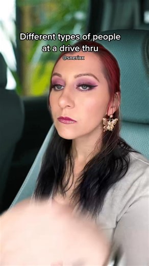 30K views · 629 reactions | Different types of people at a drive thru #greenscreen | Snerixx RL | Facebook