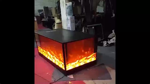 Professional Built-In Electric Fireplace Insert with LED Flame Household Use Factory Direct Sale