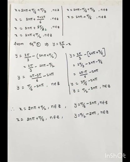 trigonometric equations exercise 7a