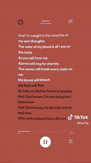 My Blood Song - Complete Lyrics