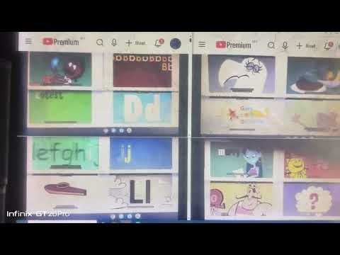 Letter songs by ABC mouse all played at once part 1
