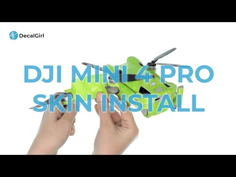 Installing a DJI Mini 4 Pro Skin from DecalGirl