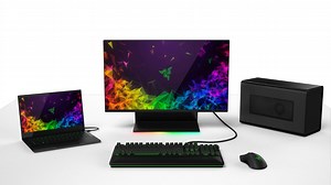 Razer announces a gaming monitor, haptic feedback PC gaming peripherals
