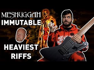 MESHUGGAH - Immutable... But It's Only The Heaviest Riffs