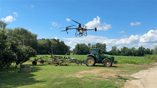 The future of farming? New CT law lets farmers use drones to plant crops and spray pesticides
