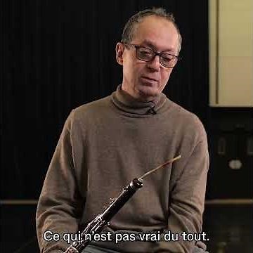 À L'ÉCOUTE DE : Christophe Grindel, cor anglais solo